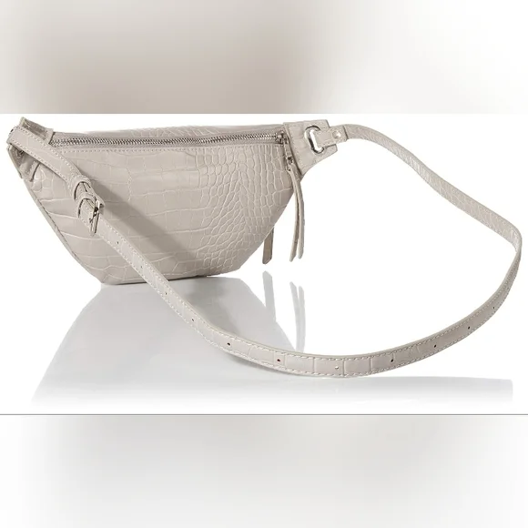 The Drop Preston Crocodile Embossed Women's Bag - Picture 2 of 4